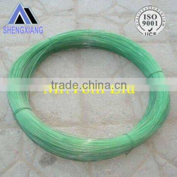 Green PVC Coated Wire