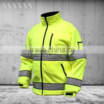 EN471 High visibility fleece jacket