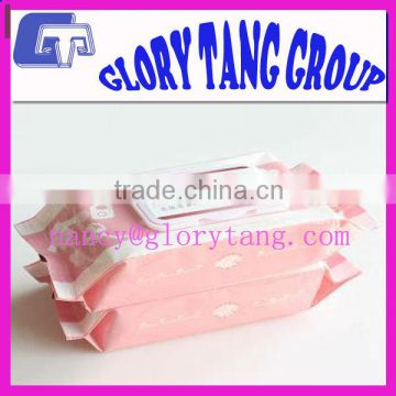 PLA nonwoven spunlace with Wood pulp for baby wipes