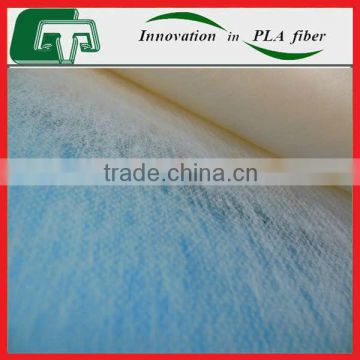 PLA bicomponent spunbond nonwoven