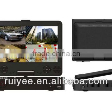 RY-6414HM H.264 4CH DVR with 10.5inch High resolution output LCD Monitor