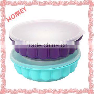 Colored Plastic Jelly Container