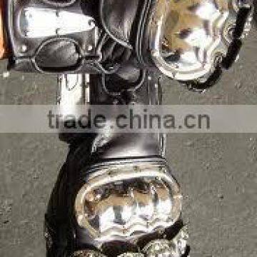 motorbike leather gloves