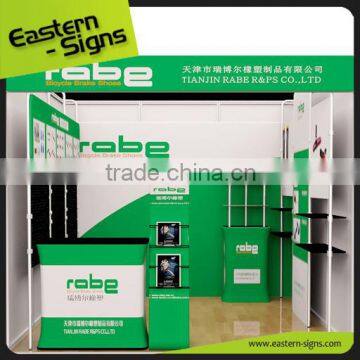 High Quality Custom Promotion Standard Exhibition Booth Display Stand Printing