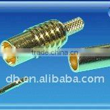 50ohm rf connector- Female MCX connector jack straight crimp