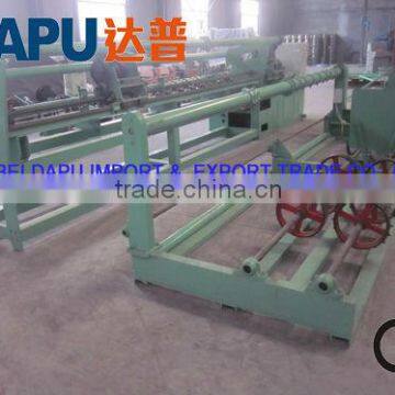 High speed automatic chain link fence machine