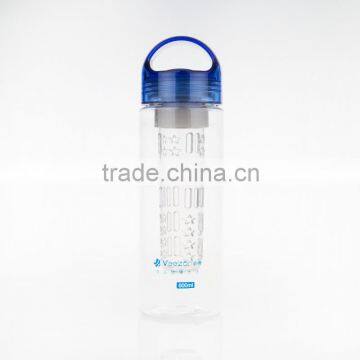 BPA Free 2015 new style fruit plastic water bottle with filer