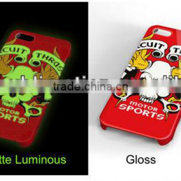 3D Sublimation Luminous blank phone case/ Noctilucent phone case for Iphone/High-quality cell phone case