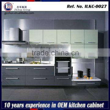 Modern high gloss kitchen cabinet laminate kitchen cabinet trim