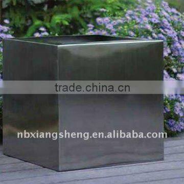 Stainless Steel Cube Planters