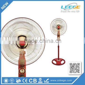 China manufacturer 16 inch round base stand domestic fan