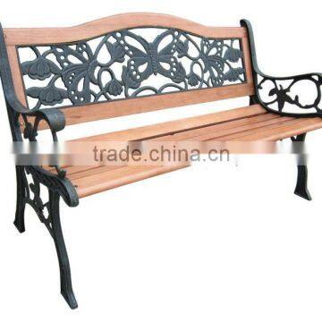 Park Bench: PB-076 Cast Iron Park Bench