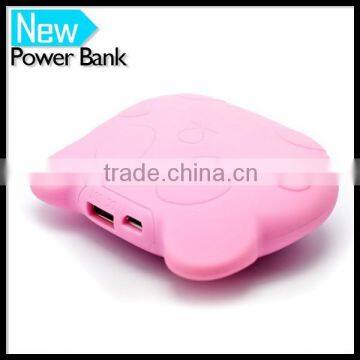 5200mAh Cat Model Battery Charger Universal External Portable Micro Usb Power Bank