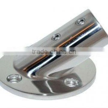 316 Stainless steel Rail fitting Round base 30 degree