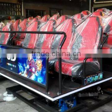 Thrilling action ride 5d simulator guangzhou 12 seats simulator 5d cinema for sale