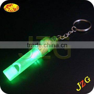 Fashional plastic led flashing whistles