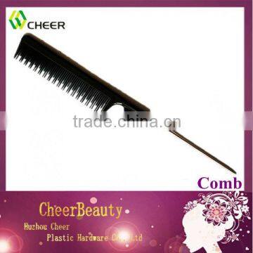 pin tail comb plastic hair comb