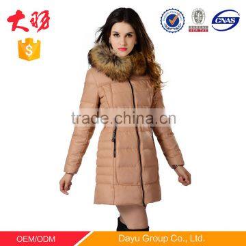 Fur coat mid-long coats and jackets woman winter warm european style coats