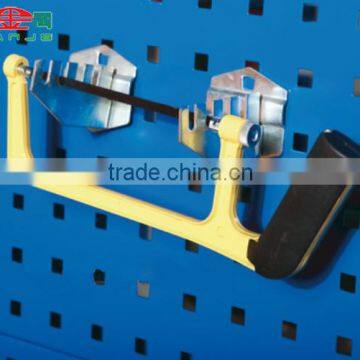 TJG-Z06-O001 Metal Display Hook Rack&Shelf For Steel Saw