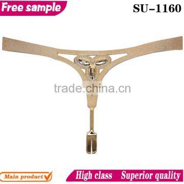 Upper electroplating ornament for slipper