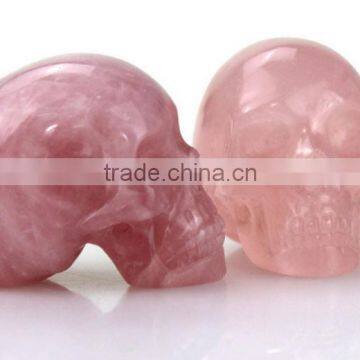 China Natural Crystal Quartz Skull,hand Carved Crystal Skull for Sale photo-5