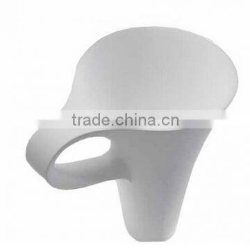 2016 Popular Hot Artificial Stone Solid Surface Colored Hotel Bathroom Pedestal Wash Basin, Freestanding Wash Basin photo-2