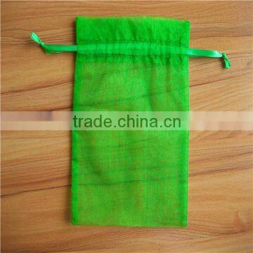 Wholesale many colors organza gift bag with drawstring