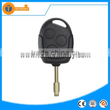 high quality with 433 mhz 4d60 chip remote car key with logo uncut blade for focus mondeo