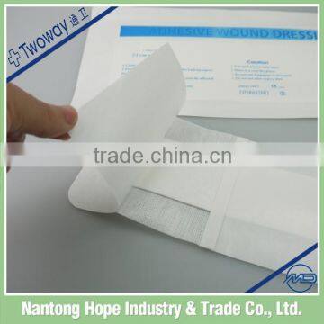 sterile 10 x 25cm non woven adhesive wound dressing