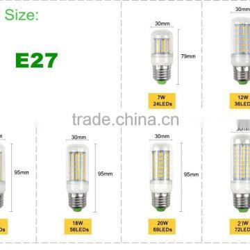 NEW LED Bulb Lights E14 2835 SMD 5730 Led Corn Bulb Light ,chandelier Candle Light,Manufacturer photo-3
