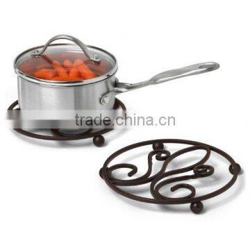 Classic Bronze Finished Metal Cooking Trivet