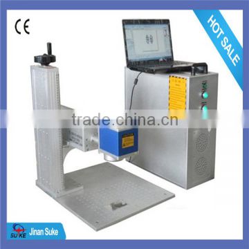 Cheap metal Laser marking machine with up-down platform