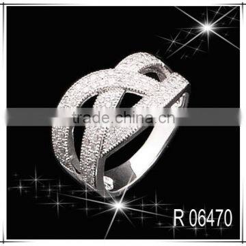 Two Tone Color Micro Pave Jewelry Made in China photo-4