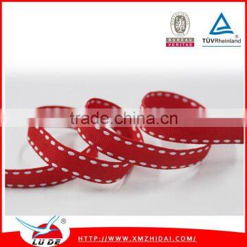 Gift Packing Use Saddle Stitched Grosgrain Ribbon