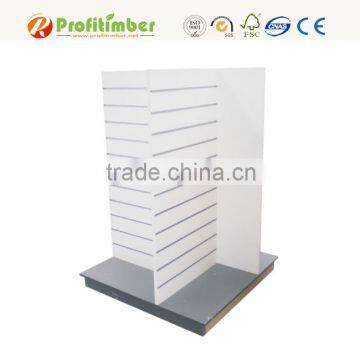 Customized MDF Slatwall Shose Display Slatwall Shelves photo-2