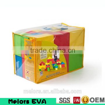 Melors Fancy eva building block toys Kids die cut art EVA building blocks toys