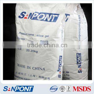 SANPONT Most Advanced Technology Industrial Grade Column Chromatography Silica Gel