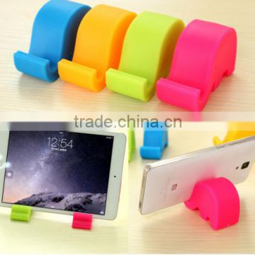 Nice design portable multifunctional universal mini elephant cell phone holder /mobile phone stand