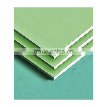 waterproof gypsum(plasterboard) wall or ceiling board