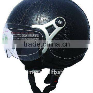 half face helmet (leather helmet) smtk-206