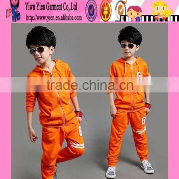 2015 Fashion Orange Boys Clothes Sets Chrislmas Orange Boys Clothes Sets