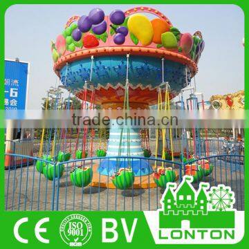 Watermelon Flying Chair Rides Indoor & Outdoor Small Game Rides For Kids