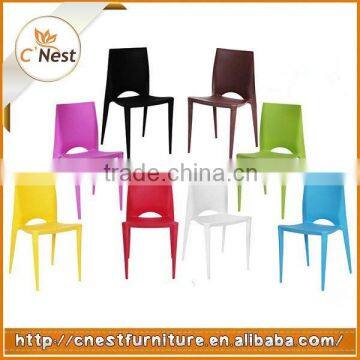 Best Selling Products Outdoor Plastic Stakable Chair / Cafe Dining Chair photo-2