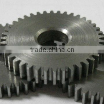 Precision cylindrical cast iron gear with CNC Hobbing