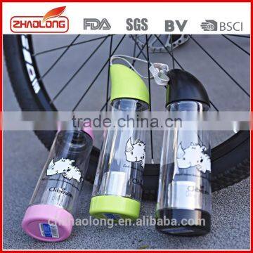 Camping Cycling sports water bottle with filter