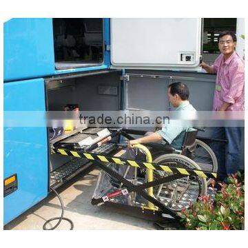 WL-UVL Series Hydraulic electric Wheelchair Lift for Bus for disabled