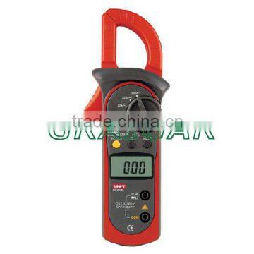 UNI-T UT200B Digital Clamp Meter 1999 Manual Range ACA 600A ACV DCV 600V Sine Wave RMS Resistance 20Kohm