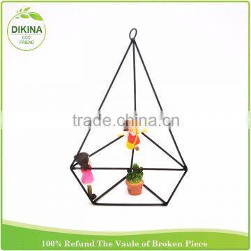 Wholesale Handicrafted Outdoor & Indoor Wedding Living Room Wrought Iron Garden Outdoor Decor Jewelry Flower Metal Planter Stand photo-5