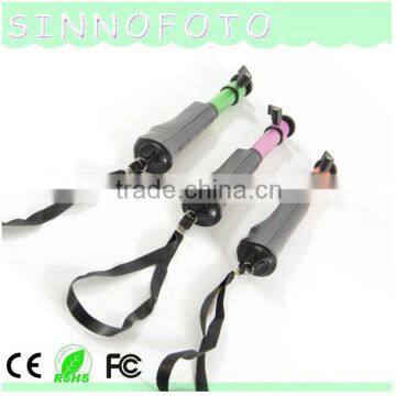 metal lock system hunting stand SINNOFOTO bike monopod with bluetooth mount