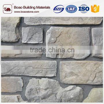 Decorative faux stone cladding